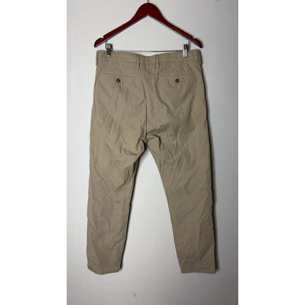 No nationality NN07 Bill Pleated regular fit pants in khaki 32x30 - Picture 6 of 9